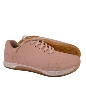NOBULL Womens SuperFabric Trainer Sneaker Shoes Pink Gum Sole Size 7.5 38.5